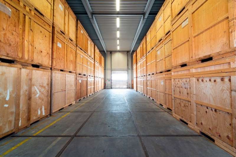 Containerlagerung für privates Umzugsgut in Frankfurt